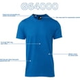 thumbnail image 2 of Gildan Mens Softstyle T-Shirt, XL, Heather Military Green (Pack of 2) 2 Heather Military Green, 2 of 6