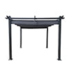 Kadyn 10x10 Ft Wedding Sun Shelter, Retractable Outdoor Canopy Tent for Terraces, Waterproof Tent for Backyard, Gray Kadyn 10x10 Ft Wedding Sun Shelter, Retractable Outdoor Canopy Tent for Terraces, Waterproof Tent for Backyard, Gray