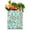 White-601, variant on Rose and Tropical Flower Canvas Tote – Bright and Colorful Eco-Conscious Bag