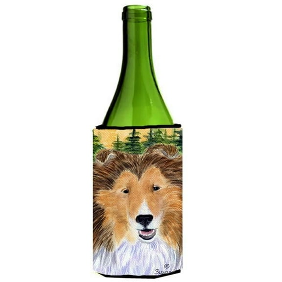Sheltie Wine bottle sleeve Hugger - 24 oz.