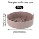 thumbnail image 4 of Kearding Freidora de aire Olla de silicona Cesta resistente al calor de pollo frito Revestimientos de horno de microondas Reemplazo Cocina Herramientas y accesorios para hornear Café 22cm, 4 of 6