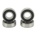 thumbnail image 1 of Mini Bike Wheel Bearing, Durable Serving 6202-RS  Steel Bearing Set Quiet Operation  Direct Replacement Low Vibration Coefficient  For Mini Bike, 1 of 8