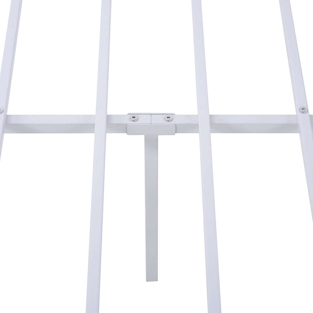 Lowestbest Classic Industrial Style Bed Frame, Metal and Wood Bed Frame with Headboard and Footboard, Full Lowestbest Classic Industrial Style Bed Frame, Metal and Wood Bed Frame with Headboard and Footboard, Full