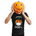 thumbnail image 3 of Happy Halloween Shirt 2020 Quarantine Pumpkin Jack O Lantern T-Shirt X-Large Orange, 3 of 5