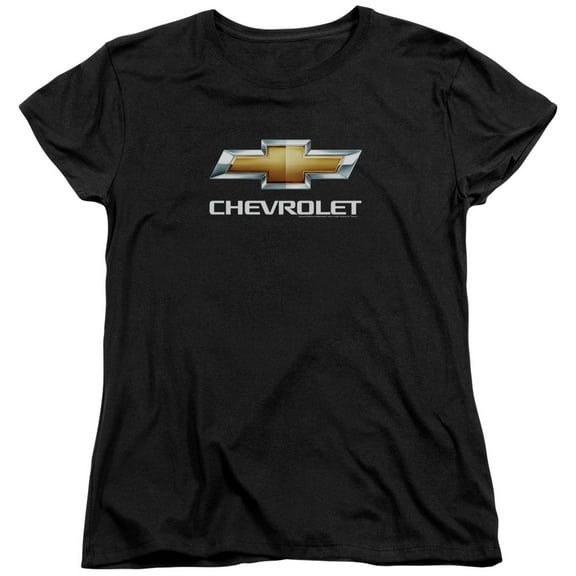 Chevrolet - Chevy Bowtie Stacked - Women's Short Sleeve Shirt - X-Large