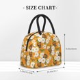thumbnail image 2 of Salouo White Floral and Butterflies for Insulated Lunch Bag for Women/Men - Leakproof Cooler Tote Bag Organizer - Reusable Lunch Box for Office Picnic Hiking Beach-One Size, 2 of 6