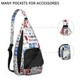 thumbnail image 2 of Vacation Pro Chest Bag - Waterproof Breathable Crossbody Pack for Travel, Trip & Adventure Essentials, 2 of 4