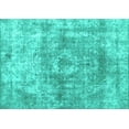 thumbnail image 1 of Ahgly Company Indoor Rectangle Abstract Turquoise Blue Contemporary Area Rugs, 6' x 9', 1 of 4