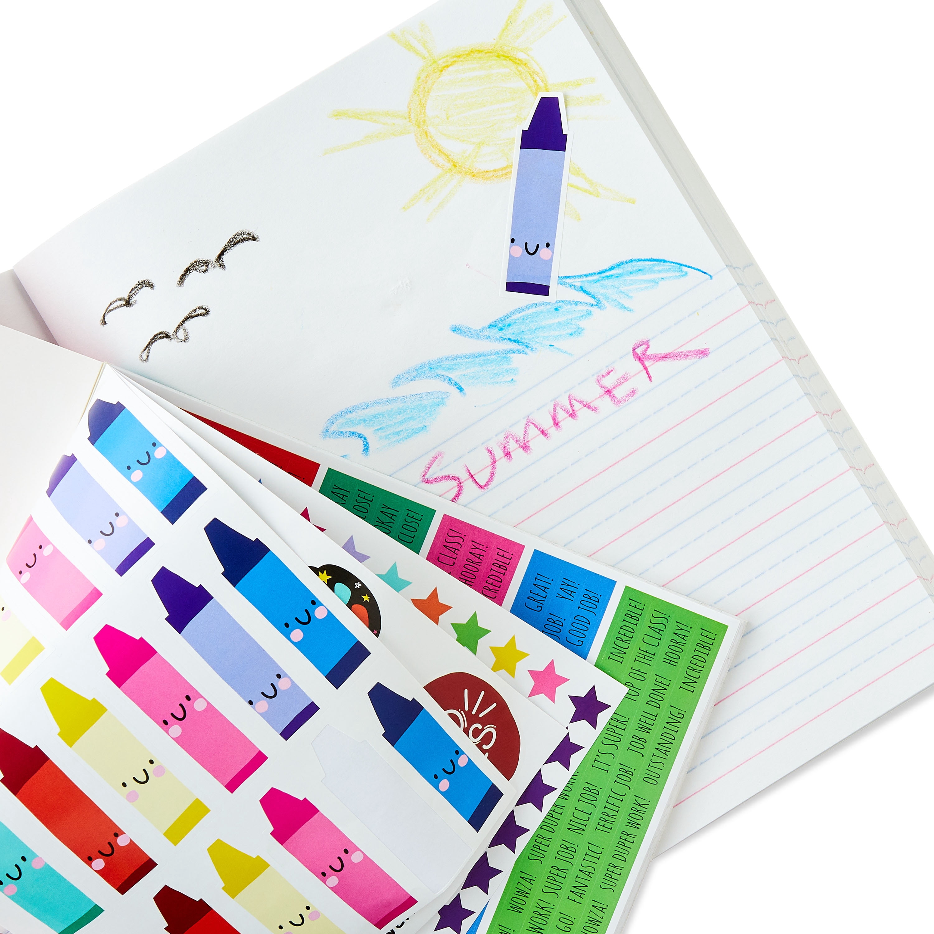 (2 pack) Pen+Gear Reward Sticker Book for Teachers, 30 Sheets, 1,023 Stickers, 5 in x 7.75 in