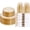 Gold Glitter, variant on WELLIFE FESTIVE 210 Pcs Orange Glitter Dinnerware Set (30 Guest), Includes 30 Dinner & Dessert Plates, 30 rolled napkins with orange cutlery, 30 cups