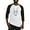 Black/White, variant on CafePress - Cute Hipster Easter Bunny Baseball Jersey - Cotton Baseball Jersey, 3/4 Raglan Sleeve Shirt