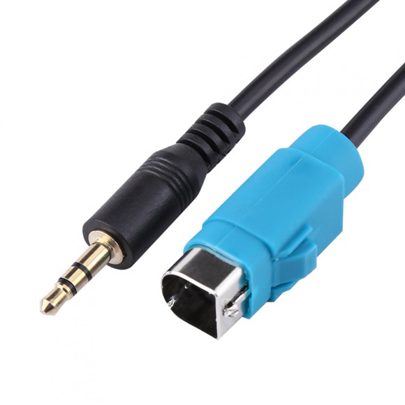 Cable de entrada auxiliar, Cable de entrada auxiliar de audio Cable auxiliar para automóvil Cable auxiliar Rendimiento finamente sintonizado
