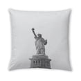 thumbnail image 2 of Ahgly Company Sites Statue of Liberty Outdoor Throw Pillow, 18 inch by 18 inch, 2 of 6