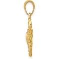 thumbnail image 2 of Solid 10K Yellow Gold Scorpion Pendant - 26mm, 2 of 5