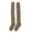 C, variant on Thickened Warm Wool Over Knee Socks for Women Solid Colour Autumn Winter High Thigh Stockings With