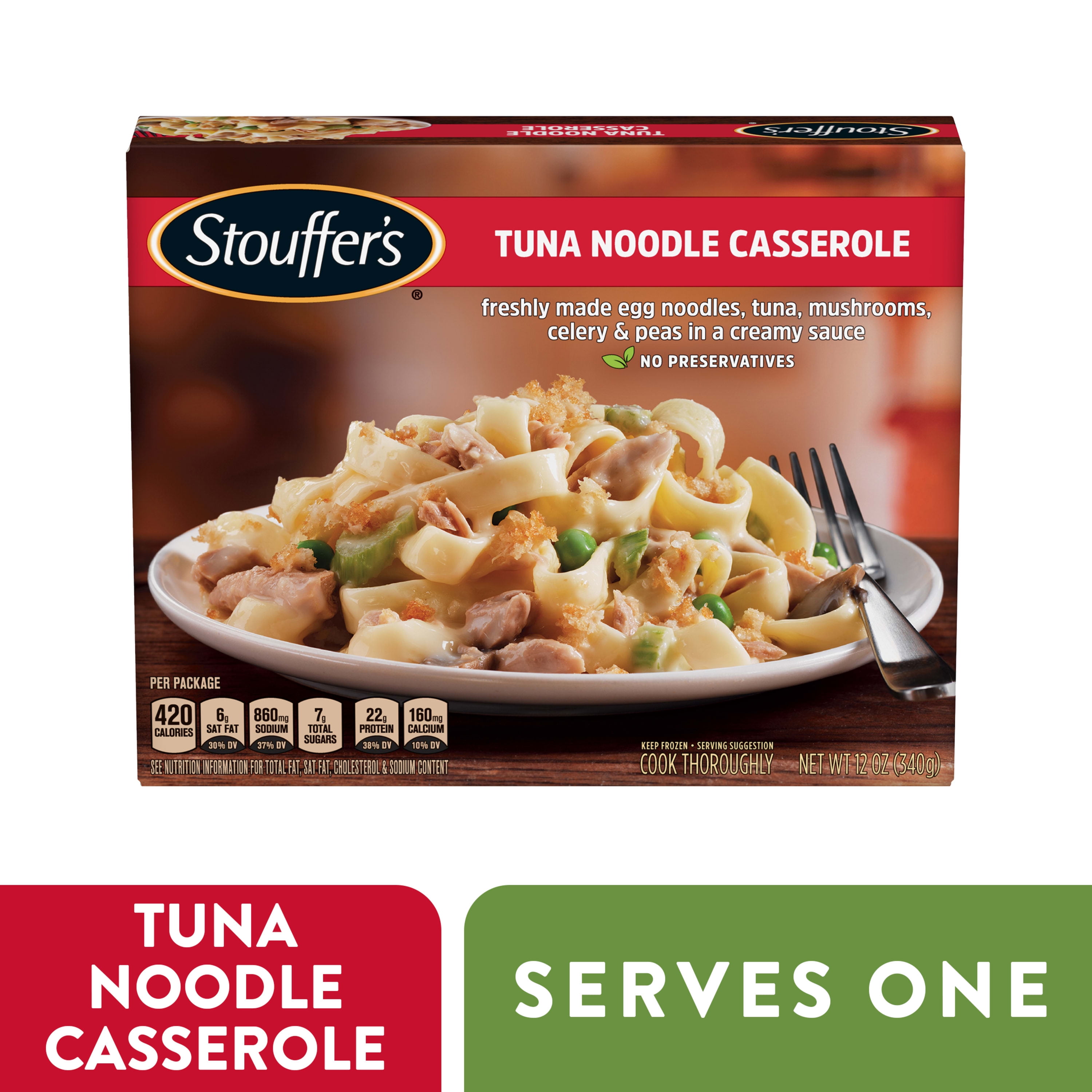 Stouffer's Tuna Noodle Casserole Frozen Frozen Meal, 12 oz (Frozen)
