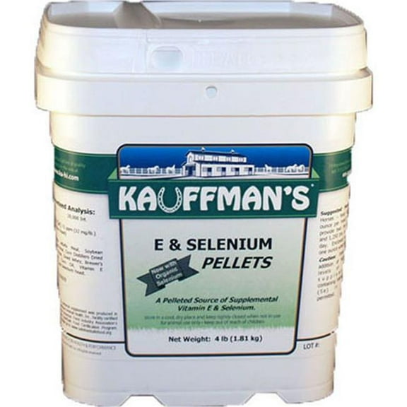 Kauffmans FG-KAHI-100373 Vitamin E & Selenium Pellets - 25 lbs