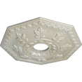 thumbnail image 3 of Ekena Millwork 18"OD x 3 1/2"ID x 1 1/2"P Nottingham Ceiling Medallion (Fits Canopies up to 4 5/8"), Hand-Painted Flash Blue, 3 of 5