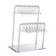 thumbnail image 5 of Pendiente Organizador Soporte Acrílico Doble Piso Exhibidor Fácil de Usar Rico en Utilidad para Niñas Mujeres Adecuado para Mostrador Sala de Estar, 5 of 9