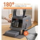thumbnail image 4 of Caja de arena para gatos Citylife de acero inoxidable extra grande con tapa, 4 of 9
