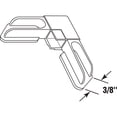 thumbnail image 2 of Make-2-Fit Window Frame Corner, 3/8 in., Gray, 3/8 in., Gray (20-pack), 2 of 2