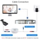 thumbnail image 4 of 1 paquete de 100 pies / 30 m 2 en 1 Cable CCTV de alimentación de video BNC Extend, 4 of 7