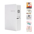 thumbnail image 1 of Riwcyla B18 Label Printer Thermal Transfer Sticker Barcode Price Printer All in One Connect DIY Date Journal Study Machine wth Ribbon and PET Label Sticker Roll Compatible with Android iOS Micr, 1 of 6
