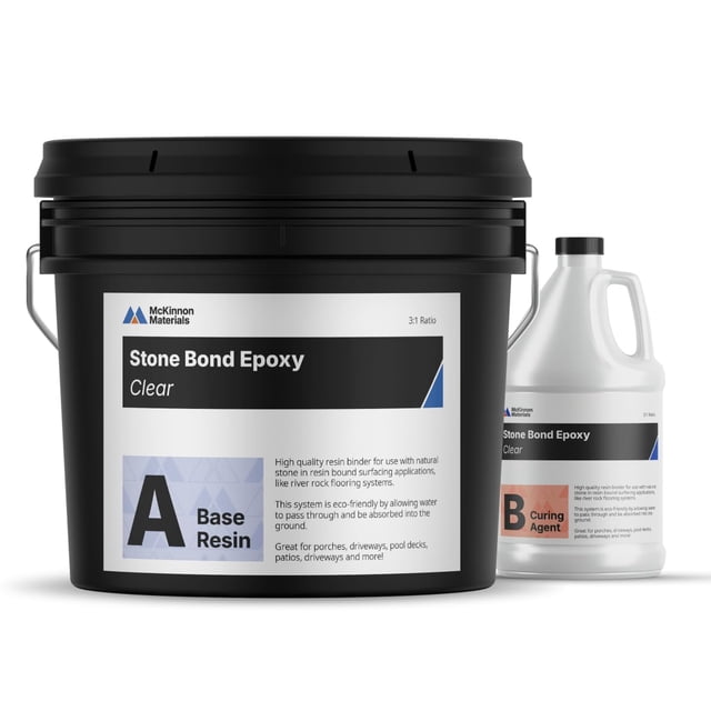 Resina epoxi McKinnon Stone Bond 15 L, aglutinante resistente a los rayos UV