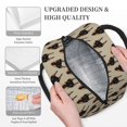 thumbnail image 3 of Pofeuu Cute Black Dog Print Lunch Bag for Adult Insulated Lunch Box,Leakproof Cooler Food Lunch Containers Reusable High Capacity Lunch Tote Bags-One Size, 3 of 6