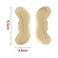thumbnail image 2 of 2pcs Reusable Self-Adhesive Sport Shoes Foot Care Protector Heel Pain Relief Heel Cushion High Heel Shoe Pads Heel Liner Protector Heel Shoe Insoles BLACK 6MM, 2 of 8