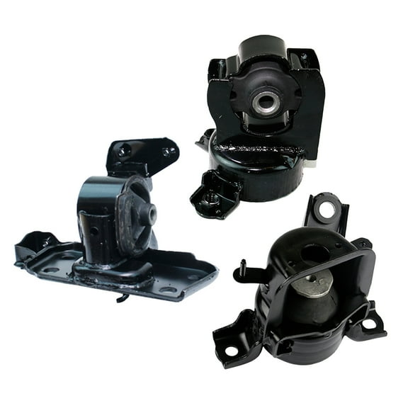 K4474 Front & Right Engine Motor & Transmission Mount Kit 3pc Compatible with Fits 2006-2012 Toyota RAV4 3.5L | A62057 GP9685WO A62056
