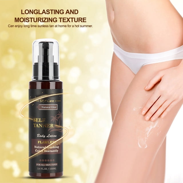 Self Tanner Body Cream Skin Care Self Tanner Longlasting Moisturizing Sunless Tanning Lotion Body Cream