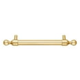 thumbnail image 4 of Utopia Alley 25pcs Vaduz Pull Handle - Decorative Cabinet Drop Pull Handles- Vintage Cabinet Hardware with Hand Finished Polished Gold - Metal Drawer Pull Handle, 5.0" Center to Center, 4 of 9