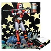 DC Comics Batman Champion Harley Kids Silk Touch Throw Blanket