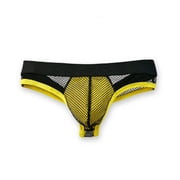 EOYWHK Mens Cotton Underwear Fishnet Breathable Thongs Lace Clear Seamless Breathable Underwear