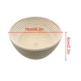 thumbnail image 2 of 1 Pcs Round Bread Banner Anti-counterfeiting Basket, Sourdough Bread Baking Supplies,for Making Baking And Fermentation(6.3in x 2.3in,16cmX6cm), 2 of 5