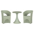 thumbnail image 2 of South Shore Dalya Table and Chairs Bistro Set, in Sage Green, 2 of 13