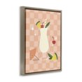 thumbnail image 3 of Stupell Industries Southwestern Pina Colada on Checkered Brown Floating Frame Canvas Art, 25 x 31, by Anna Quach, 3 of 8