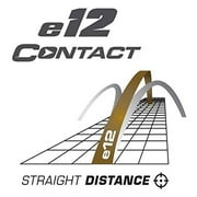 Bridgestone e12 CONTACT Golf Balls w/ Contact Force Dimples, White, 12 Pack