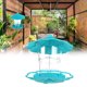 thumbnail image 1 of Alimentador de Pájaros Panorámico Herramienta de Alimentación de Pájaros Colgante Plegable con Techo Comedero de Pájaros de Terraza para Jardín Al Aire Libre Decoración ANGGREK Otros, 1 of 8