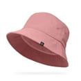 thumbnail image 4 of DALIX Solid 100% Cotton Unisex Outdoor Summer Bucket Hat in Red Medium, 4 of 5