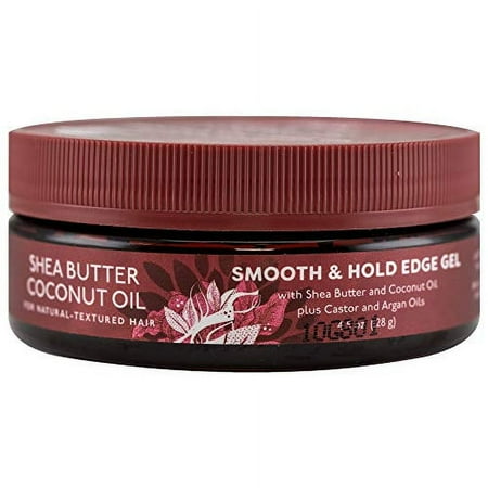 Luster's Pink Shea Butter Coconut Oil Smooth & Hold Edge Gel, 4.5 oz, 6 Pack