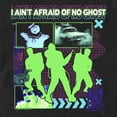 thumbnail image 2 of Men's Ghostbusters Neon I Ain’t Afraid of No Ghost  Graphic Tee Black Medium, 2 of 5