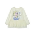 thumbnail image 2 of Disney Frozen Elsa Big Girls T-Shirt and Leggings Outfit Set Toddler to Big Kid, 2 of 5