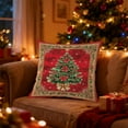 thumbnail image 2 of Upgraded Christmas Pillow Cover Holiday Decoration Sofa Decoration Linen Pillow Home Sofa Holiday Decoration Pillow Cover N, 2 of 6