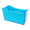 thumbnail image 3 of For Adult Kid Portable Folding Bathtub Spa Sauna Bath Rectangle Bucket Water Tub, 3 of 12
