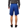 thumbnail image 3 of Lappel Men's Pinstripe Baseball Training Shorts with Pockets College Sports Team Uniforms Size up to 3XL Active Sportswear Made in USA, 3 of 4