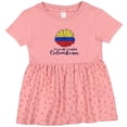 thumbnail image 3 of Inktastic I'm So Cute, I Must Be Colombian Sunflower Girls Baby Dress, 3 of 5