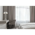 thumbnail image 5 of Cal Lighting Mushroom 2-Light Metal Desk Lamp in Brushed Steel Silver, 5 of 5