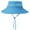 Sky Blue, variant on FUZHIQ Breathable Mesh Wide Brim Sun Hat UPF 50 UV Protection for Men Women, Windproof Bucket Hat with Adjustable Strap for Fishing Hiking Gardening Beach Outdoor